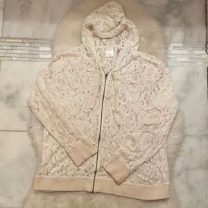 Jasmine & Ginger Lace Hoodie with Shorts
